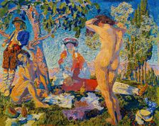 Picnic, 1906. Creator: Otto Hettner