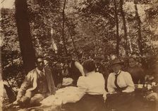 Picnic at Sedanka woods, north of Vladivostok, Russia, 1899. Creator: Eleanor Lord Pray