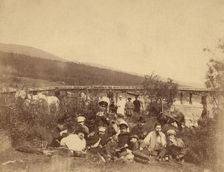 Picnic at the Uspenskii Mine, 1890. Creator: Unknown