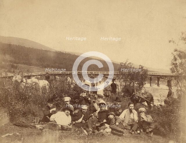 Picnic at the Uspenskii Mine, 1890. Creator: Unknown.