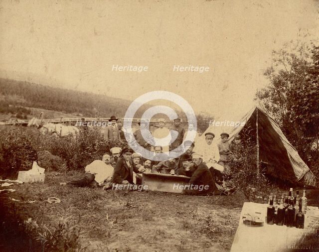 Picnic at the Uspenskii Mine, 1890. Creator: Unknown.