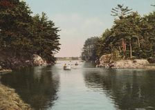 Picnic Rocks, Kennebunk River, Maine, c1900. Creator: Unknown