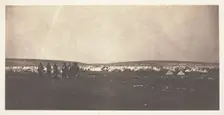 Picquet House, Cathcart's Hill, from General Bosquet's Quarters, 1855. Creator: Roger Fenton