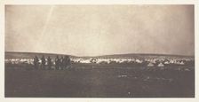 Picquet House, Cathcart's Hill, from General Bosquet's Quarters, 1855. Creator: Roger Fenton