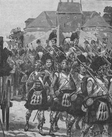 Picton's Division Off To The Front 1902. Artist: William Barnes Wollen