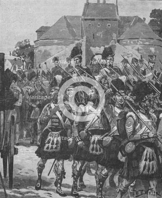 'Picton's Division Off To The Front', 1902. Artist: William Barnes Wollen.