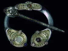 Pictish silver pennanular brooch, 8th century