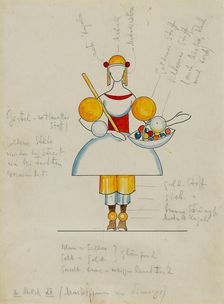 Picture XII. Market Woman from Limoges, 1928. Creator: Kandinsky, Wassily Vasilyevich (1866-1944)