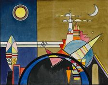 Picture XVI. The Great Gate of Kiev. Stage design for Pictures at an Exhibition by Modest Mussorgs