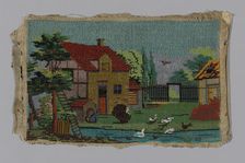 Picture (Beaded), England, 19th century. Creator: Unknown