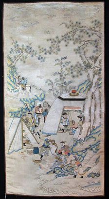 Picture, China, 18th/19th century, Qing dynasty (1644-1911). Creator: Unknown