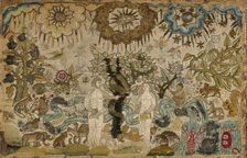 Picture (Depicting the Creation), England, 17th century. Creator: Unknown