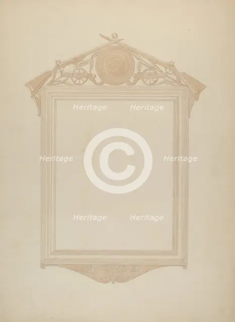 Picture Frame, 1935/1942. Creator:  John Koehl.