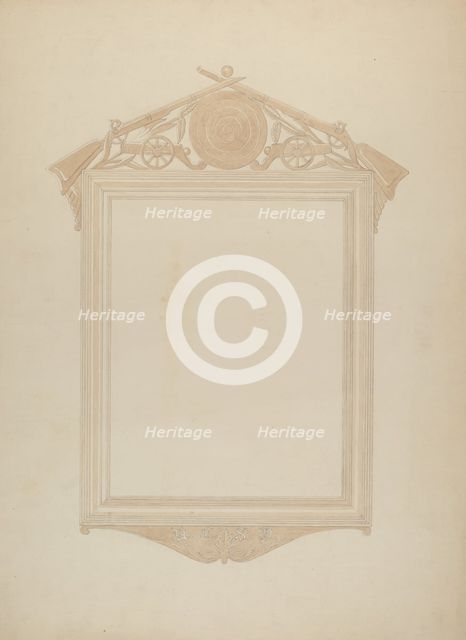 Picture Frame, 1935/1942. Creator:  John Koehl.
