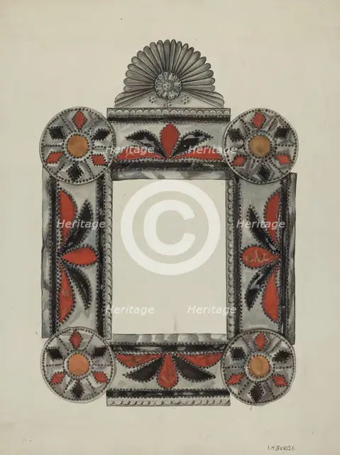 Picture Frame, 1936. Creator: Irene M. Burge.