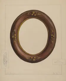 Picture Frame, c. 1936. Creator: Manuel G. Runyan
