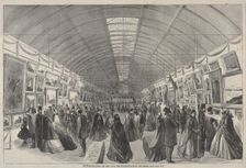Picture Gallery of the Fair, Fourteenth Street Building. Creator: Winslow Homer (American, 1836-1910)