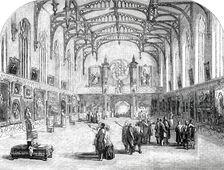 Picture Gallery of the late King of Holland, in the Palace of the Hague, 1850. Creator: Unknown
