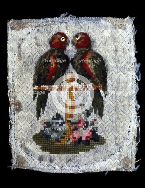 Picture (Needlework), Europe, Probably 19th century. Creator: Unknown.