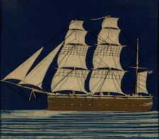 Picture (Needlework), England, 1825/75. Creator: Unknown