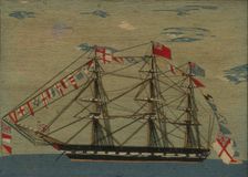 Picture (Needlework), England, 1825/75. Creator: Unknown
