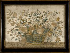 Picture (Needlepoint), France, 18th century. Creator: Unknown