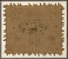 Picture (Needlepoint), Switzerland, 1616. Creator: Unknown