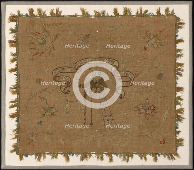 Picture (Needlepoint), Switzerland, 1616. Creator: Unknown.
