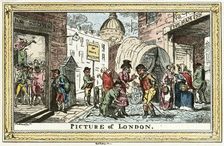 Picture of London 1820. Artist: George Cruikshank