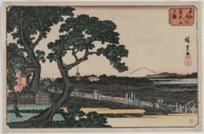 Picture of Matsuchiyama..., late 1830s or early 1840s. Creator: Ando Hiroshige (Japanese, 1797-1858)