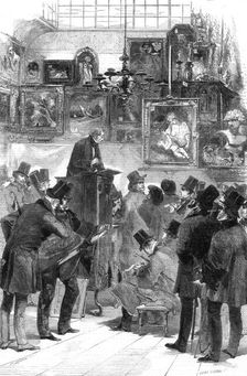 Picture sale at Messrs Christie and Manson's, King Street, St James's, London, 1856. Creator: Unknown