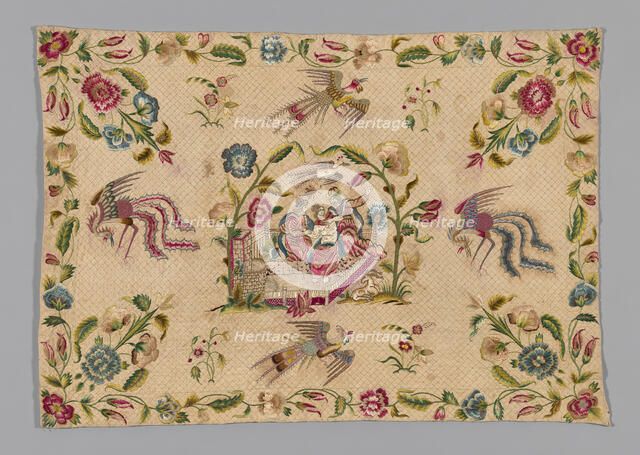 Picture (Susannah and the Elders), England, Queen Anne period, c. 1700/10. Creator: Unknown.