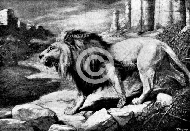 Pictures from the New Gallery: Lord of the City - Harry Dixon, 1895. Creator: George Meisenbach.