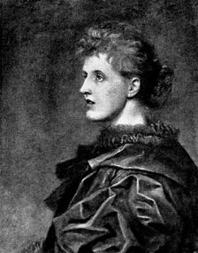 Pictures from the New Gallery: Mrs. Charles Coltman Rogers - G. F. Watts, R.A., 1895. Creator: George Meisenbach