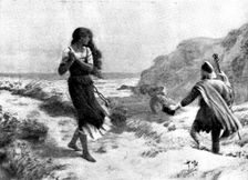 Pictures from the New Gallery: [Scene from] The Tempest...A. Foord Hughes, 1895. Creator: Unknown