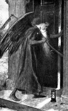 Pictures from the New Gallery: Time, The Reaper - Sir John E. Millais, Bart., R.A., 1895. Creator: Unknown