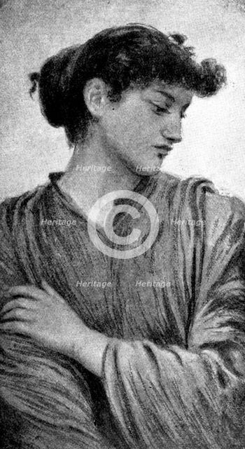 Pictures from the New Gallery: Triste - Walter McLaren, 1895. Creator: Unknown.