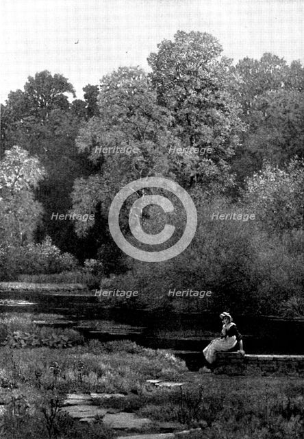 Pictures from the Royal Academy: The Ash Grove - G. D. Leslie, R.A., 1898. Creator: Unknown.