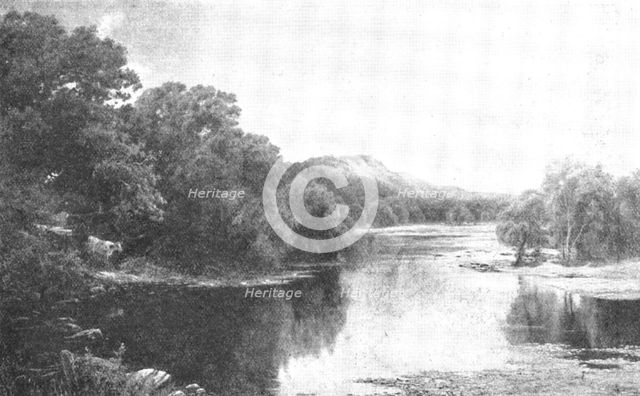 Pictures from the Royal Academy: The Golden Vale - J. C. Adams, 1895. Creator: George Meisenbach.