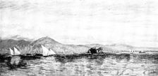 Pictures from the Royal Academy: The Isles of the Sirens - J. Brett, A.R.A., 1895. Creator: George Meisenbach