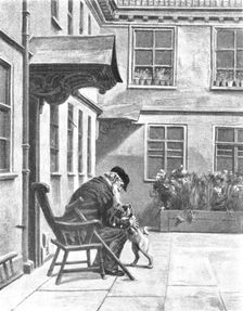 Pictures from the Royal Academy; The Mourners: Sailors Home, Bristol - E. Crowe, R.A., 1895. Creator: George Meisenbach