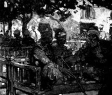 Pictures from the Royal Academy: The Story - Frank Brangwyn, 1898. Creator: Unknown