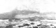 Pictures from the Royal Academy: Trevone Bay: North-Westerly Showers - John Brett, A.R.A., 1898. Creator: Unknown