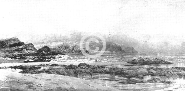 Pictures from the Royal Academy: Trevose Head, Cornwall - John Brett, A.R.A., 1898. Creator: Unknown.