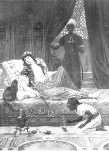 Pictures from the Royal Academy: A Gilded Cage - Frederick Goodall, R.A., 1898. Creator: Unknown