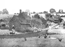 Pictures from the Royal Academy: Arlington Row, Gloucestershire - George D. Leslie, R.A., 1898. Creator: Unknown