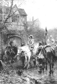 Pictures from the Royal Academy: Charles II at Whiteladies... - Ernest Crofts, R.A., 1898. Creator: Unknown