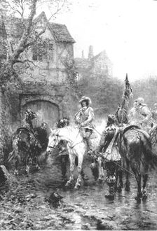 Pictures from the Royal Academy: Charles II at Whiteladies... - Ernest Crofts, R.A., 1898. Creator: Unknown