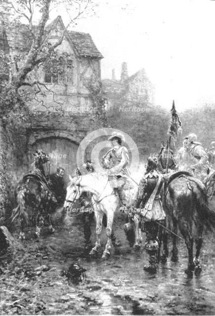 Pictures from the Royal Academy: Charles II at Whiteladies... - Ernest Crofts, R.A., 1898. Creator: Unknown.