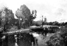 Pictures from the Royal Academy: England's Canals; Kennet and Avon - D. Murray, A.R.A., 1895. Creator: Unknown